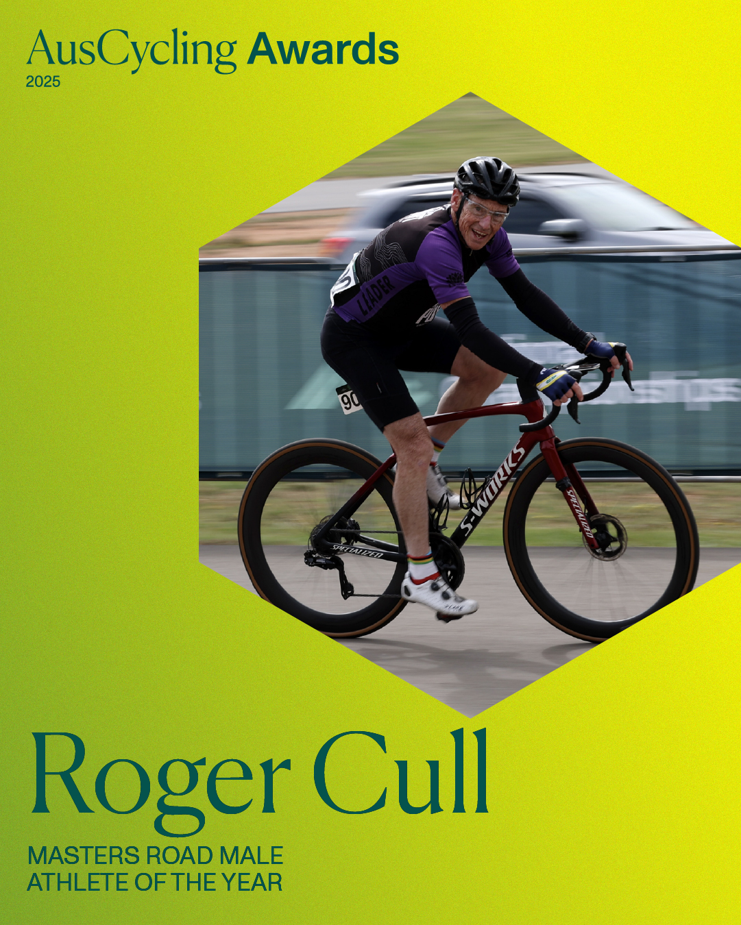 Roger Cull Masters Road Male Athlete of the Year